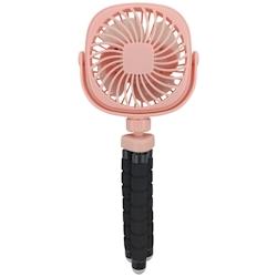 Ventilateur Portable USB Octopus Noir 2200mAh Réglable 360° Silencieux Multifonctions Rose YONIS - rose 3615616795515_0