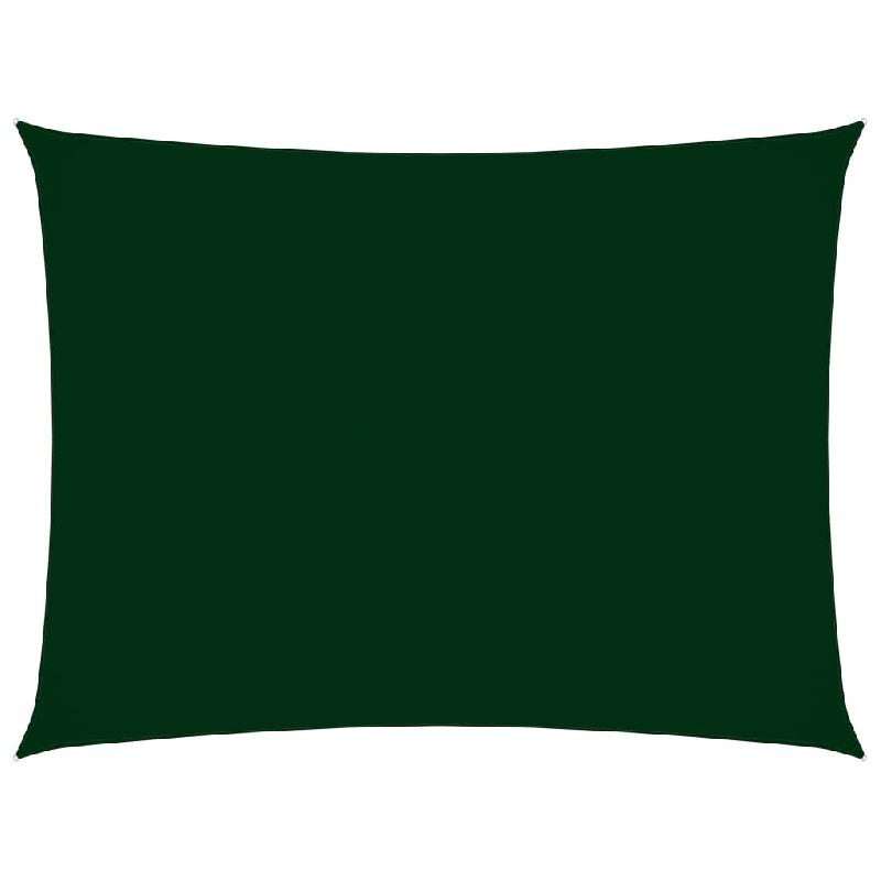 VidaXL Voile de parasol tissu oxford rectangulaire 4x6 m vert foncé Modèle Aurora Outdoor - vert 135492_0