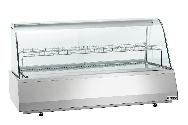 Vitrine réfrigérée 3/1GN - verre bombé - Marque Bartscher_0