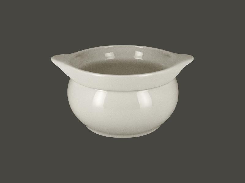 SOUPIÈRE ROND BLANC PORCELAINE Ø 15 CM CHEFS FUSION RAK