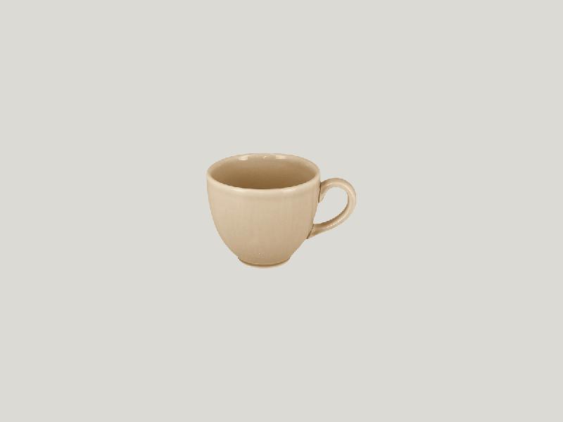 TASSE EXPRESSO BEIGE PORCELAINE 9 CL Ø 6 CM VINTAGE RAK