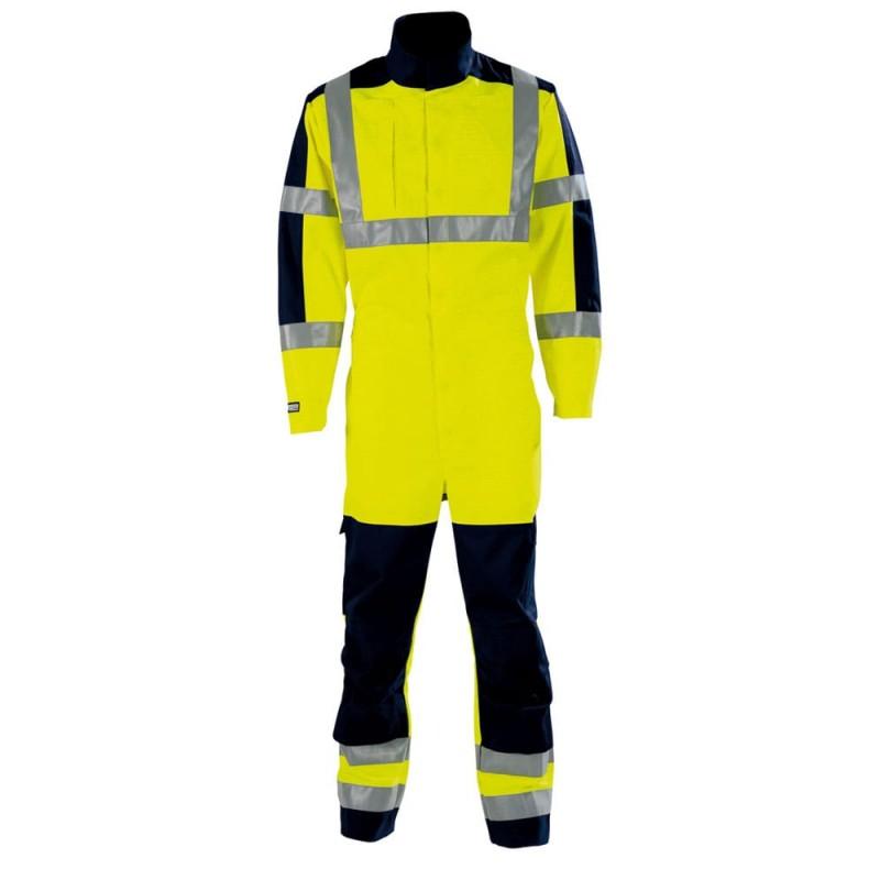 5prhv82cp - Combinaison Rhéa haute visibilité - Antistatique - 64% coton, 35% polyester, 350g_0