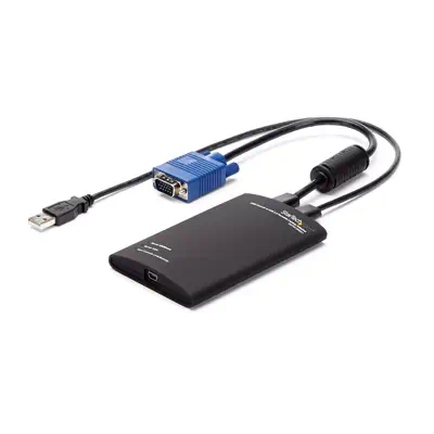 Adaptateur crash cart pour PC portable - Console KVM vers USB 2.0_0