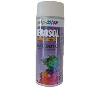 AEROSOL PEINTURE ART BLANC PUR RAL 9010 SATIN