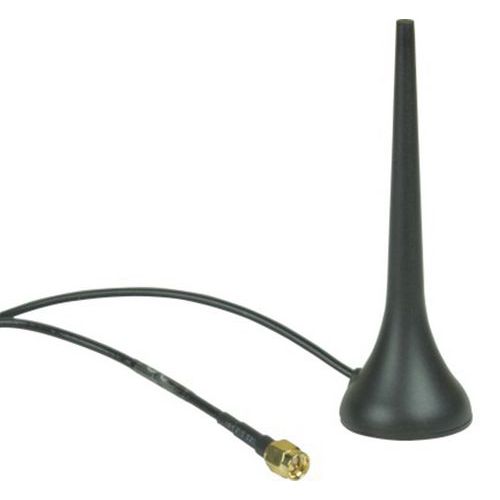 ANTENNE 4G/3G/GSM/GPRS SUR SOCLE MAGNETIQUE ET CABLE 2M SMA - CUC
