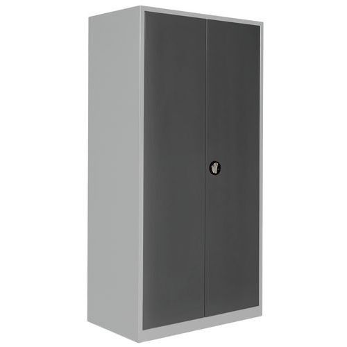 ARMOIRE HAUTE VIDE 1250 X 725 X HT 1950 GRIS CLAIR/ ANTHRACITE 7016 - ANJOU TOLERIE