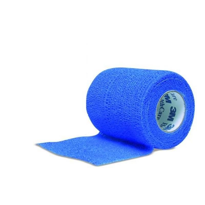 BANDE COHÉSIVE COBAN BLEUE 3M 4.5MX5CM - UNITÉ(S)