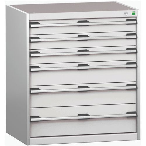 BOTT 1 ARMOIRE À TIROIRS SL-869-6.4 AVEC 6 TIROIRS POUR CHARGE LOURDE - BOTT