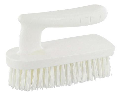 BROSSE POIGNÉE GAMME CHR FIBRES MI-DURES LARGEUR 14,5 CM BLANCHE