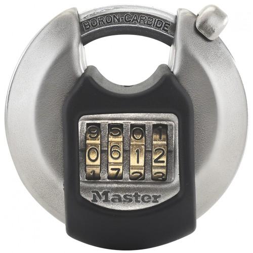 CADENAS DISQUE EXTÉRIEUR À COMBINAISON - ANSE OCTOGONALE PROTÉGÉE MASTER LOCK