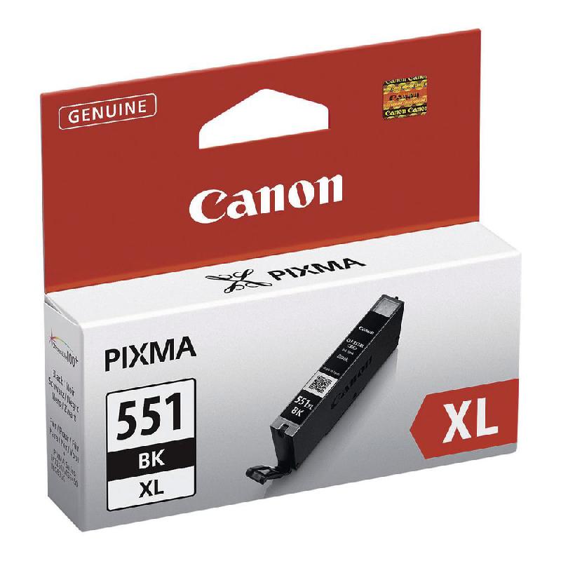 CARTOUCHE CANON CLI-551BK XL A RENDEMENT ELEVE - NOIR