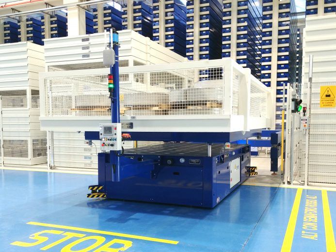 Chariot AGV autoguidé - Morello - capacité de 2 tonnes à plus de 1 000 tonnes - direction omnidirectionnelle et compatibilité ATEX_0