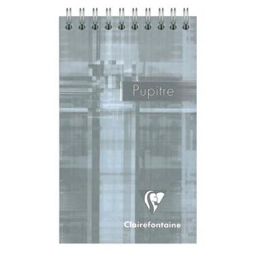 Clairefontaine Lot de 5 Bloc Metric Pupitre format 85x140, 80 feuilles 90 g/m² reliure intégrale, ligné 7mm - 3329680862607_0