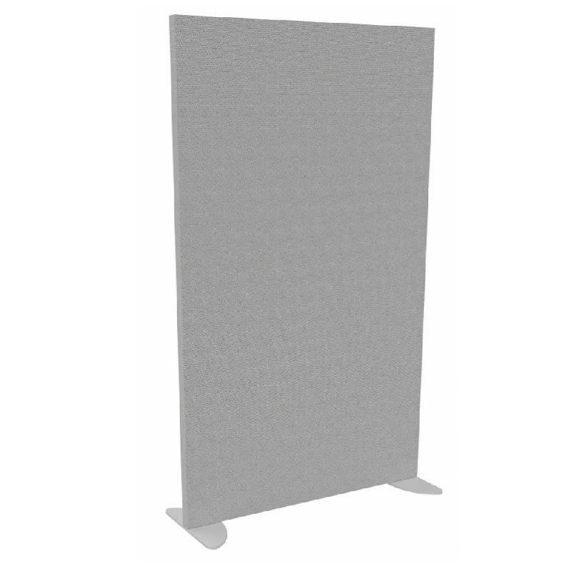 CLOISON SEPARATION ACOUSTIQUE INDIVIDUEL ZITTO H. 200 X L. 120 CM - GRIS - AVEC PINCE DE FIXATION
