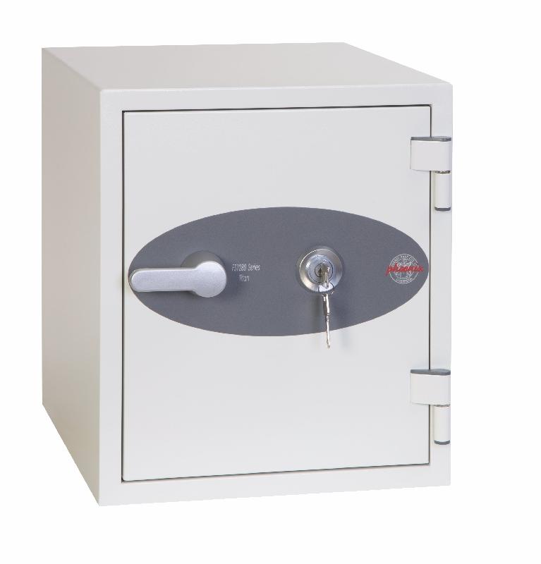 Coffre fort ignifuge - Serrure à clé - PHOENIX TITAN II FS1282K_0