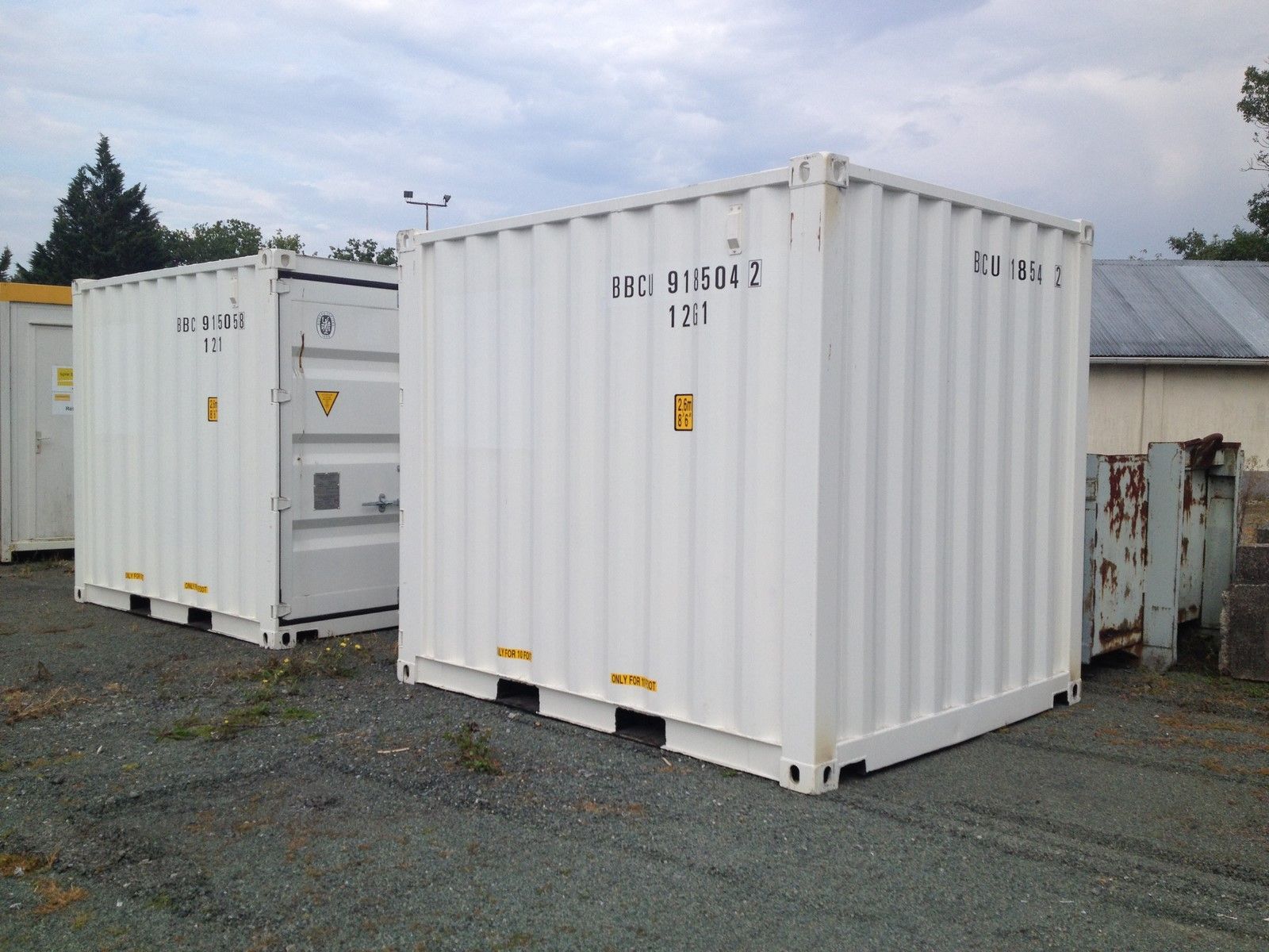 Container d'entreposage 10 pieds neuf - Disponible en 6, 8, 9, 15 et 20 pieds - Plancher bois ou acier, superposable_0