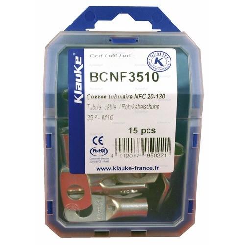 COSSE TUBULAIRE - BCNF20-130 - DROITE - 25 MM2 - 6 B20 KLAUKE