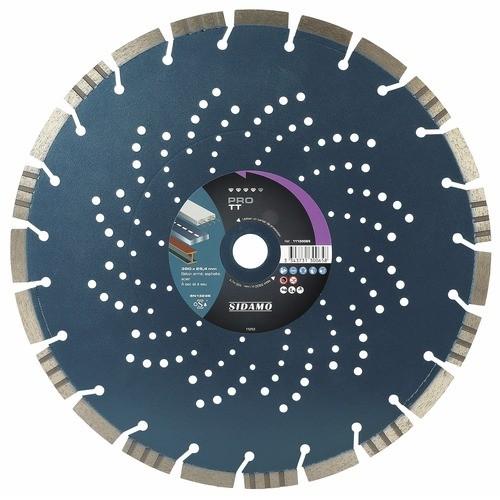 DISQUE DIAMANT - À JANTE SEGMENTÉE - 350 MM - PRO TT SIDAMO