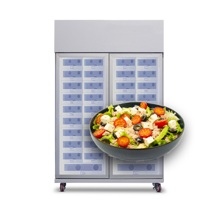 Distributeurs automatiques de plats chauds
