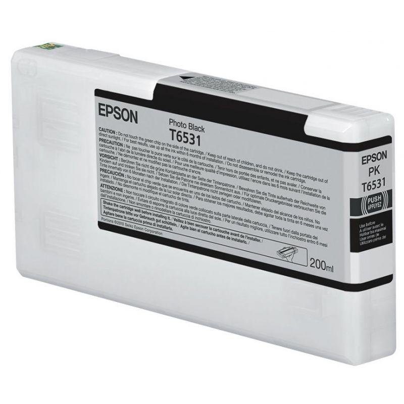 Cartouche d'encre Epson UltraChrome HDR - Photo Black SP 4900 (200ml) pour imprimante/traceur Stylus Pro 4900_0