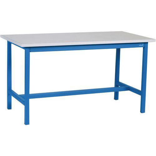 ETABI PTH PLT 28MM MÉLA GRIS CLAIR L2000 PIÈT. 5015 BLEU - SOFAME