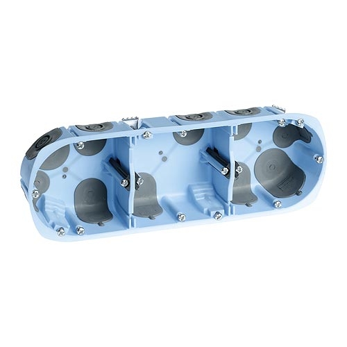 EUROHM XL AIR'MÉTIC BOITE ENCASTREMENT TRIPLE ÉTANCHE À L'AIR P40 E71 - 52066 - EUROHM