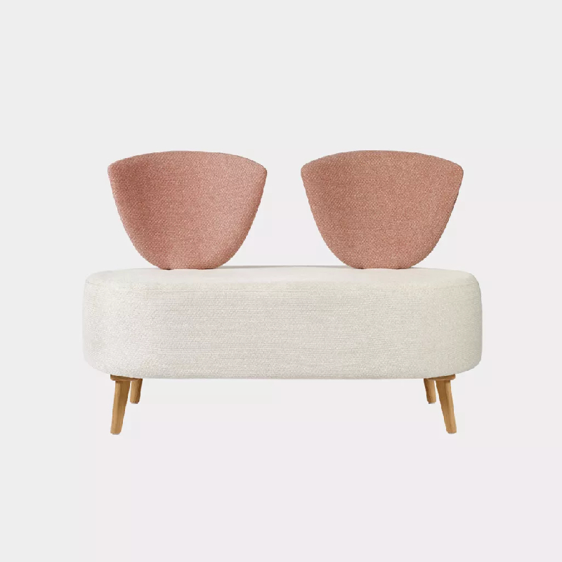 Fauteuil 2 places So Bulle - Tissu Bondaï, B 7026, Sans_0
