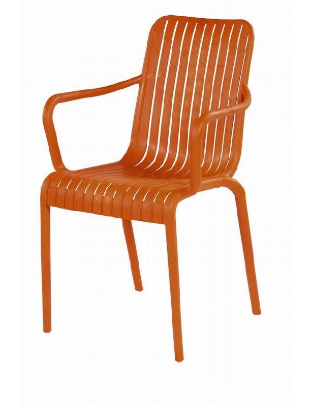 Fauteuil Quechua - technopolymère blanc, crème, rouge, bordeaux et orange_0