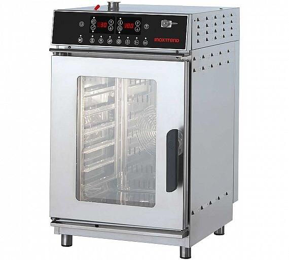 Four mixte électrique industriel Inoxtrend RHDE107E - RHDE107E_0