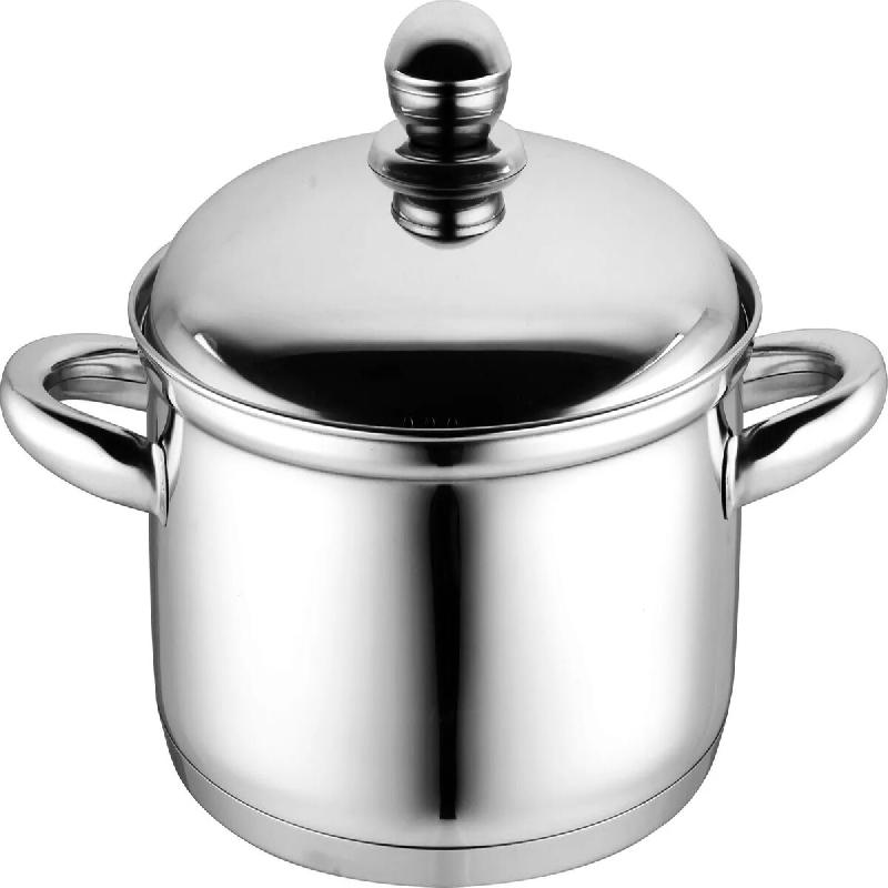 Hostelnovo del Valles Hostelnovo - Casserole inox induction 22 x 9 cm 3,4 L - argenté Acier inoxydable 18/10 M22_0