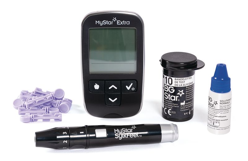 LECTEUR DE GLYCÉMIE MYSTAR EXTRA® HÉMOGLOBINE GLYQUÉE