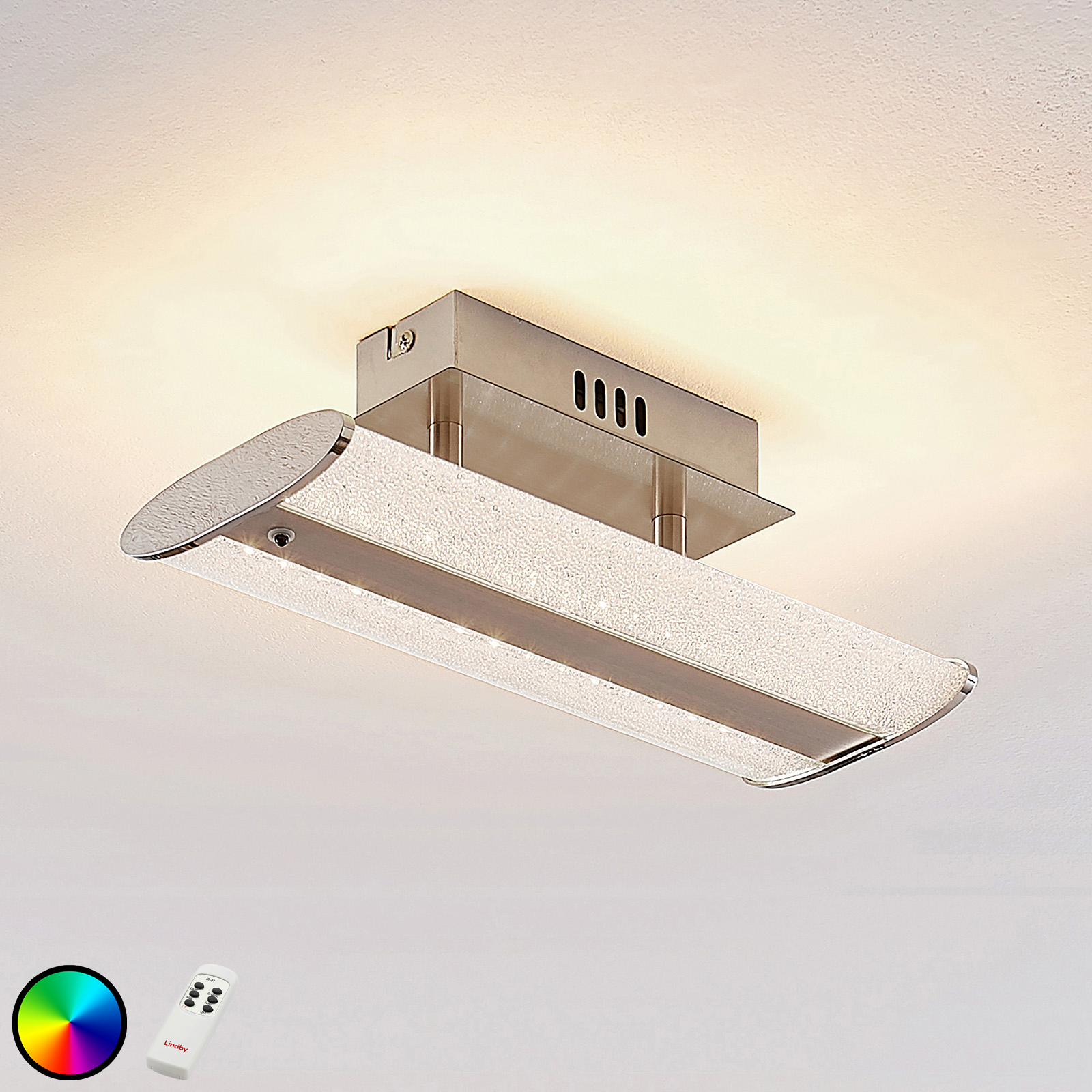 LINDBY SYLKE PLAFONNIER LED, 30 CM