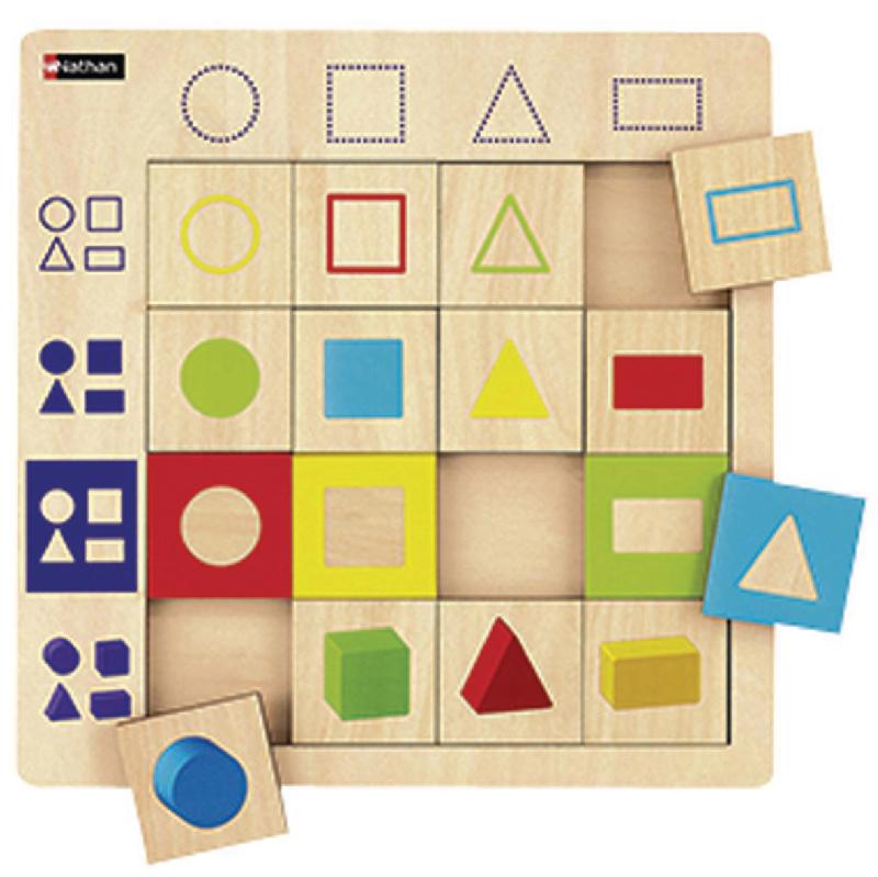 LUDITAB LOGIQUE FORMES GÉOMÉTRIQUES - MANUTAN COLLECTIVITÉS