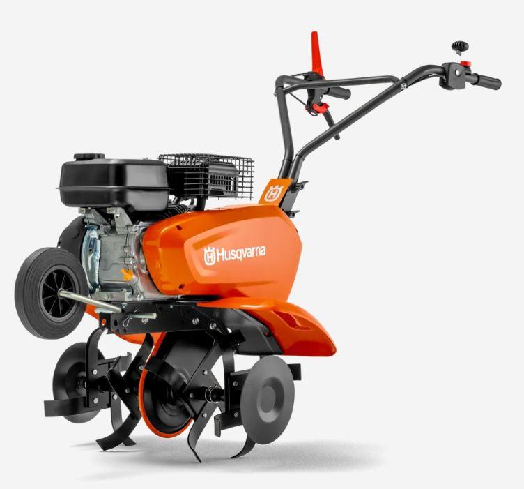 Motoculteur facile à manœuvrer et à utiliser - HUSQVARNA TF225 avec moteur Subaru et marche arrière_0