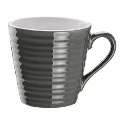 Mugs Aroma Olympia Cafe gris 340 ml (lot de 6) - gris Grès EQDH634_0