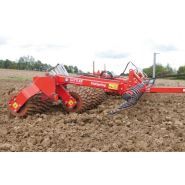 Offset® rouleau agricole - Guttler - 6,40m double avec 5 sections fixes et diamètre 45/50cm_0