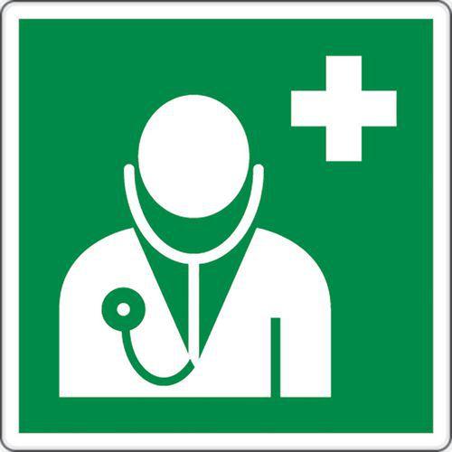 PANNEAU 35 X 35 CM (MÉDECIN)