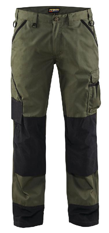 PANTALON PAYSAGISTE - BLAKLADER - TAILLE : 48L - VERT/NOIR - MANUTAN COLLECTIVITÉS