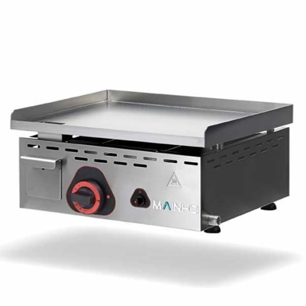Plancha à gaz eco lisse en chrome - l400 | MAINHO - ECO45CDUNI_0