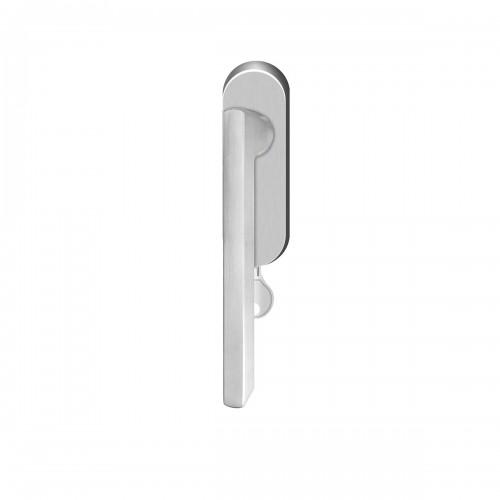 POIGNÉE DE FENÊTRE MONTANA EF544 - VERROUILLABLE AVEC CLÉ - SATINÉ KARCHER DESIGN