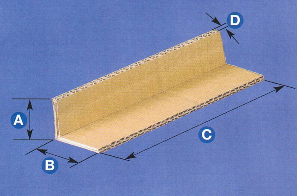Cornière de protection Propal - sécable, découpe en V, avec adhésif et talon_0