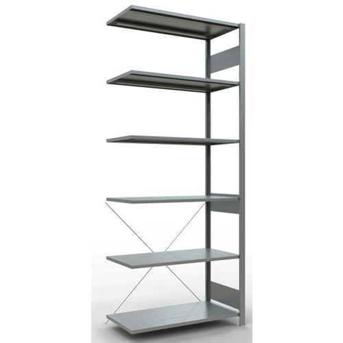 RAYONNAGE LÉGER SUIVANT EASY-FIX - SIMPLE FACE-2500X1000X500 - SCHULTE