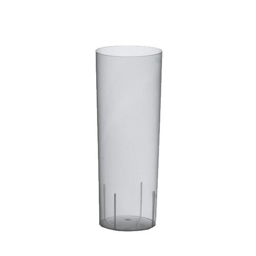 Starpak Verres à long drink réutilisables PP 0,3 l Ø 5,85 x 15,2 cm incassable (500 unités) PAPSTAR - transparent 16503_0