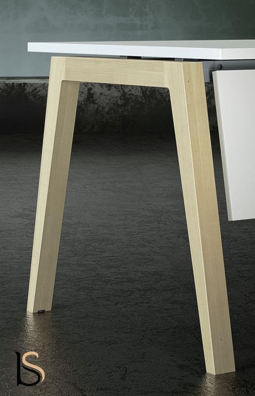 Table de réunion Born Wood - Mobel Linea - Anthracite, 450_0