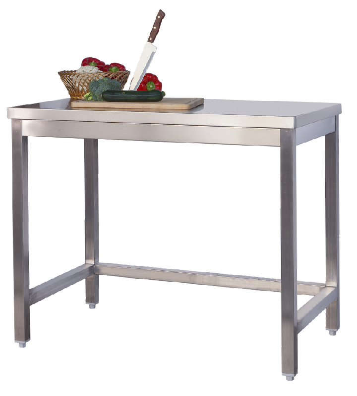 TABLE DE TRAVAIL EN INOX PROFI 1 800 X 600 MM