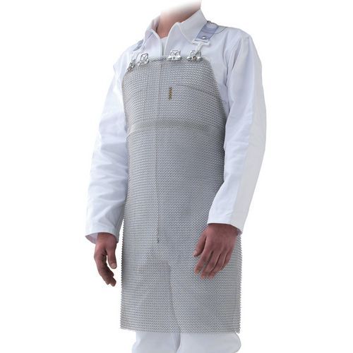 TABLIER DE BOUCHER EN COTTE DE MAILLE & HARNAIS_100046 - MATFER