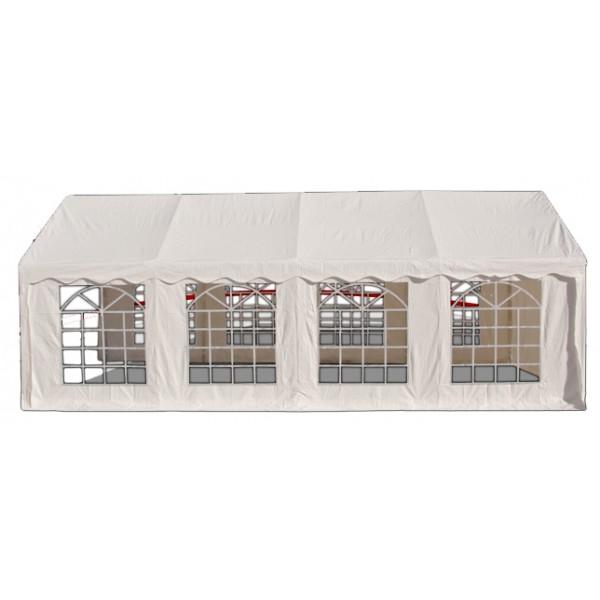 Tente de réception 50mm - 4m x 8m - armature en acier galvanisé et entoilage PVC ignifugé M2_0