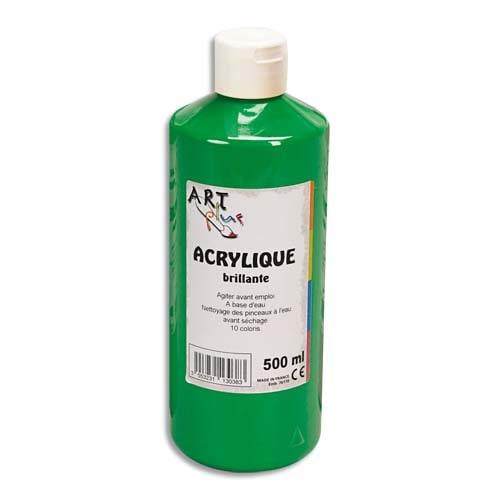Art plus acrylique brillante 500ml vert printemps_0