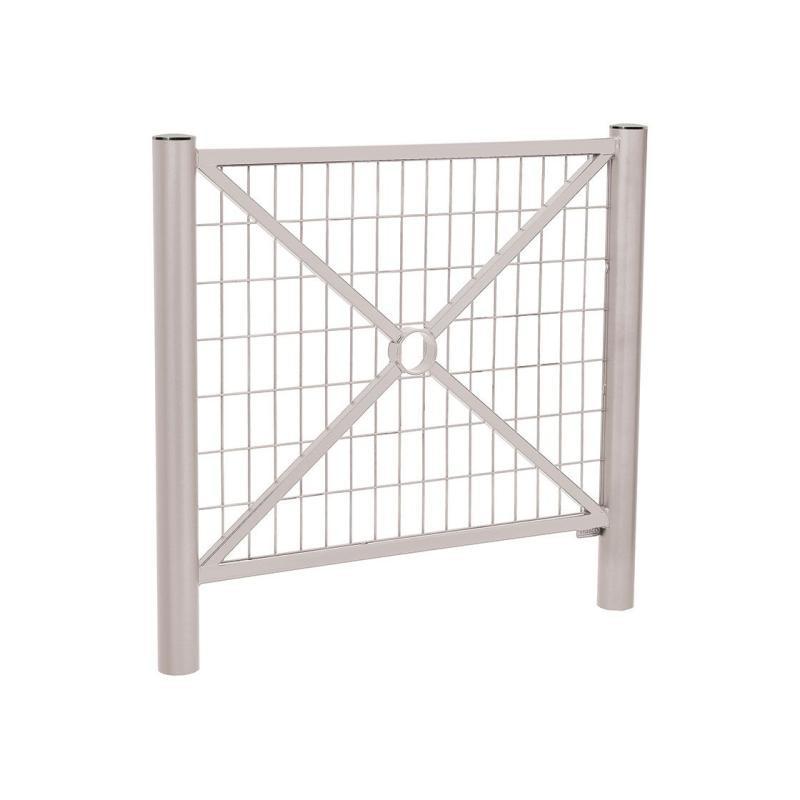 Barrière de sécurité grillagée en inox brossé - Province - PROCITY_0