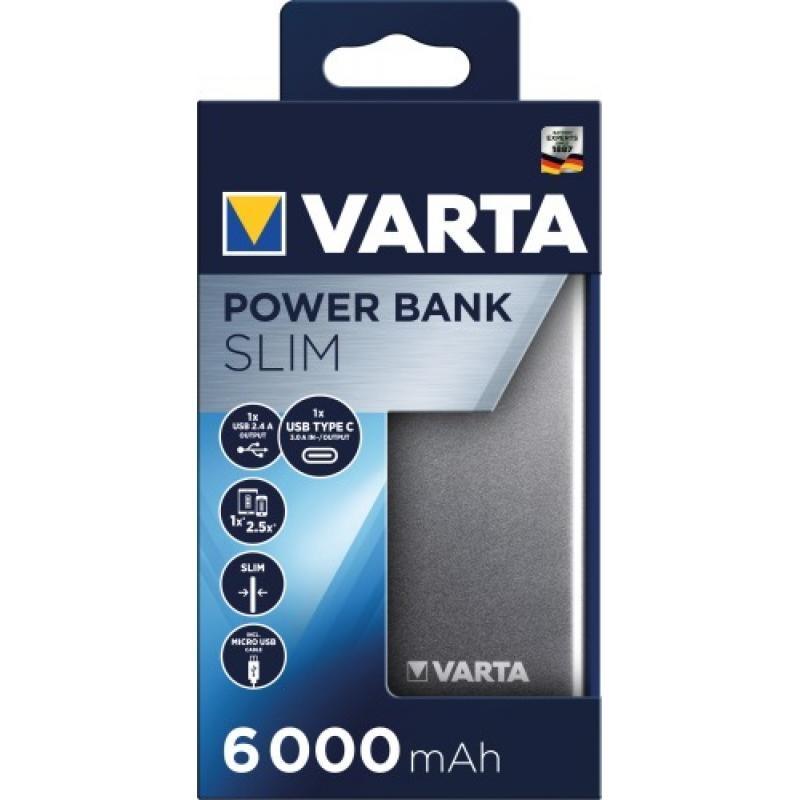 Batterie de secours powerbank slim 6000 mah_0